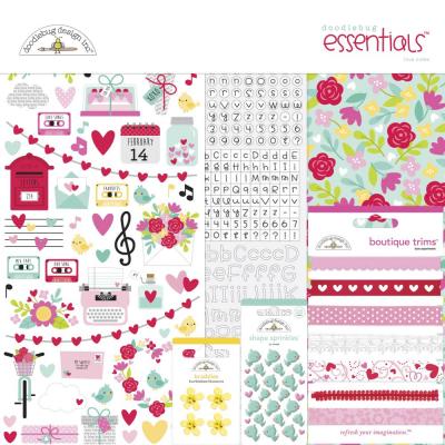 Doodlebug Love Notes - Essentials Kit